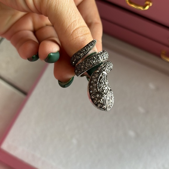 Diamond Snake Ring - Picture 4 of 5